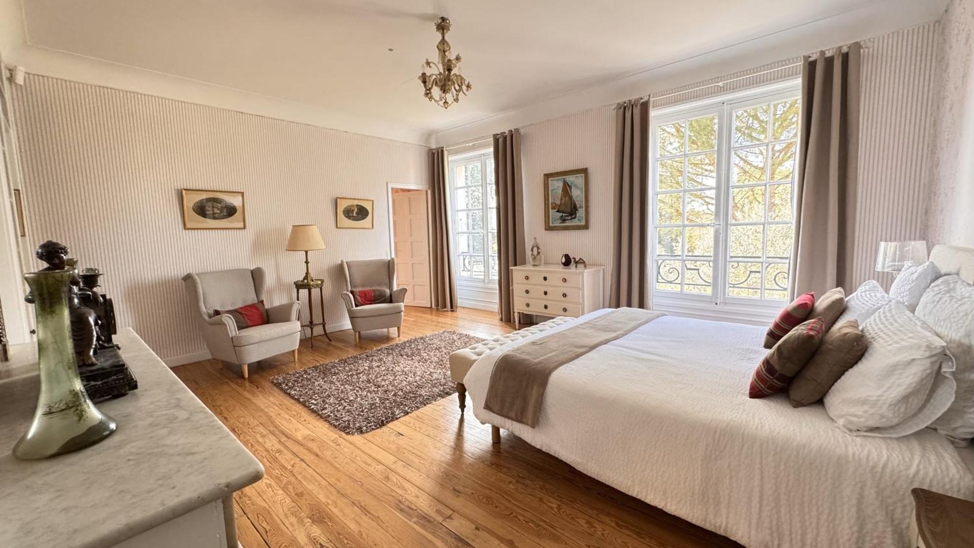 Maison D'Hotes Le Parc Labruguière Rom bilde