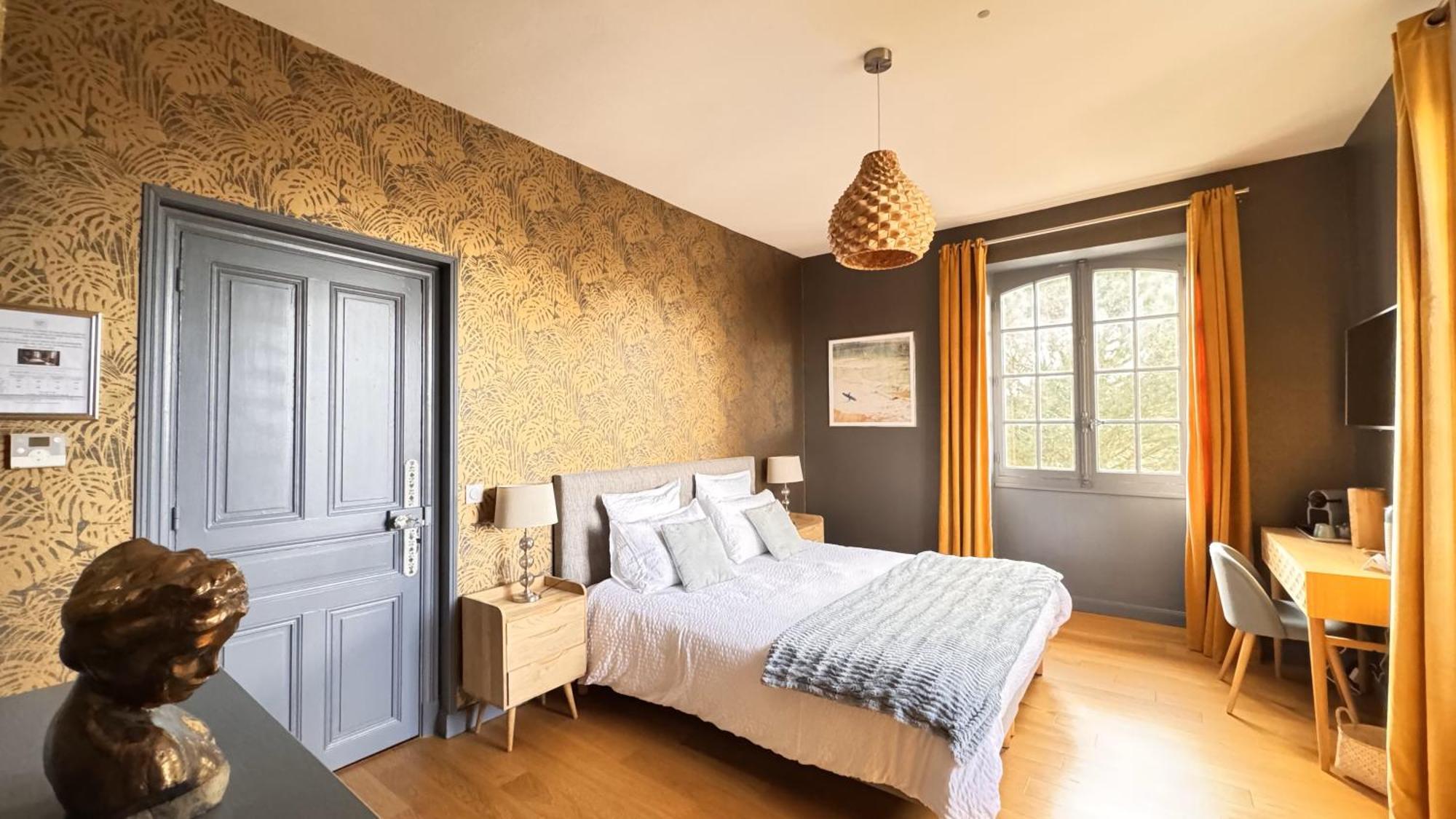 Maison D'Hotes Le Parc Labruguière Rom bilde